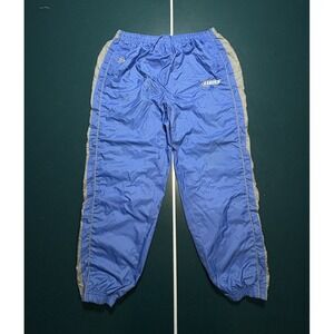 Vintage 90s Detroit Lions Windbreaker Track Pants Men Large NFL Nylon Lined Read